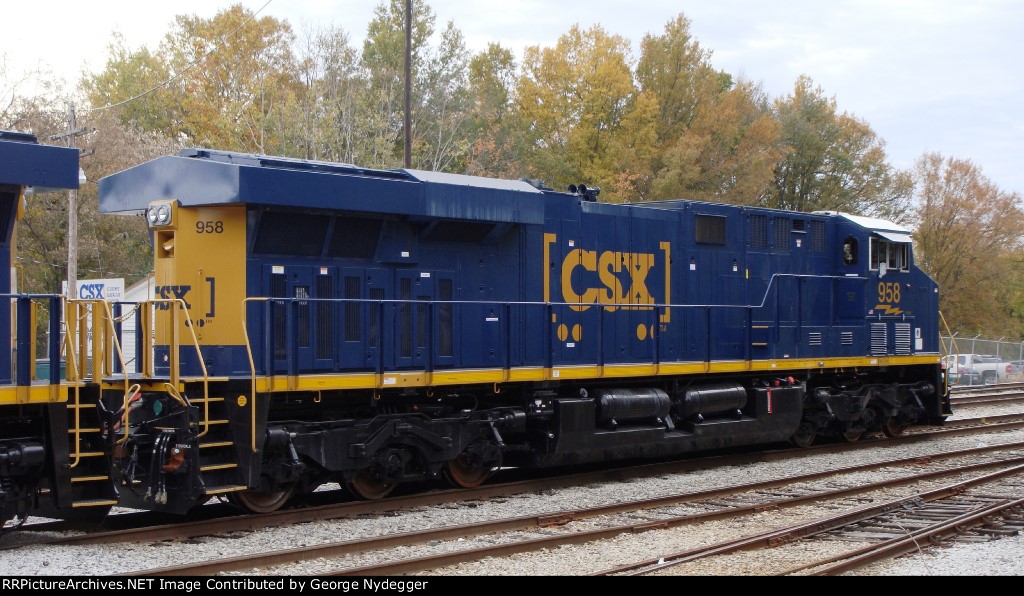 CSX 958 brand new at the time...